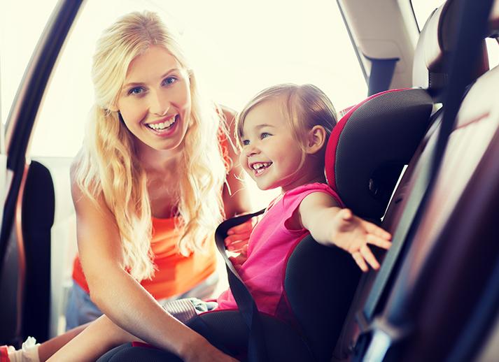 Woman and Child With Auto & Car Insurance Policy in Orange Park, FL